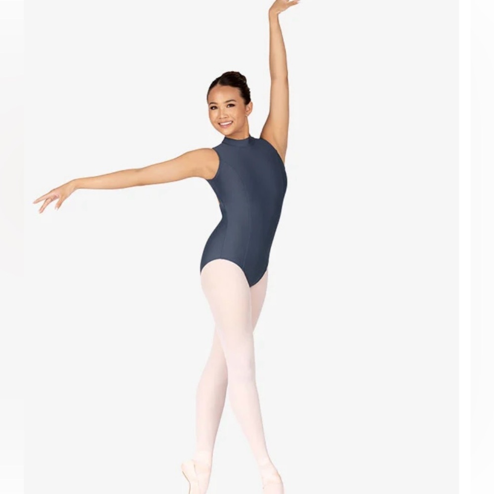 Mariia Crown High Neck Tank Leotard
